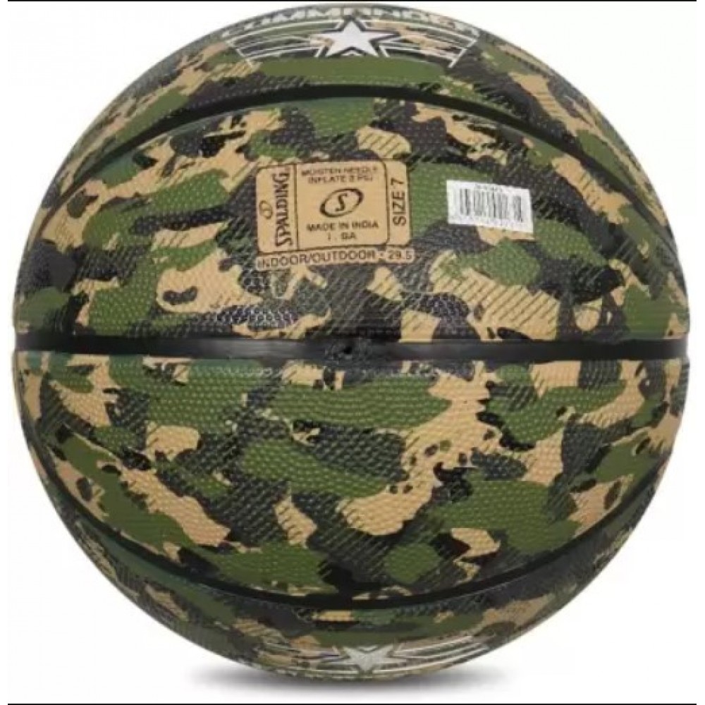 Мяч баскетбольный Spalding Commander Outdoor размер 7 резиновый (84588Z)