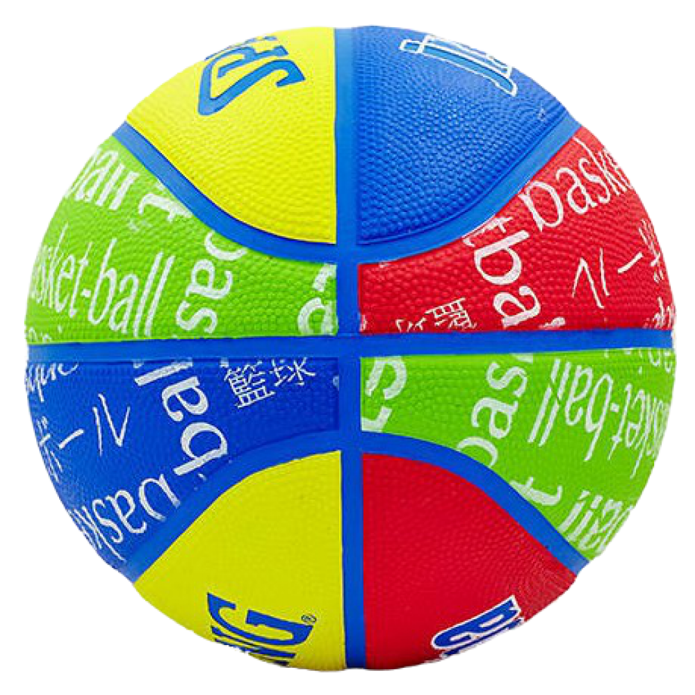 Мяч баскетбольный Spalding NBA Junior Outdoor размер 5 резиновый детский для улицы-зала (83047Z)