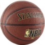 Мяч баскетбольный Spalding NBA Zi-O Indoor-Outdoor размер 7 композитная кожа для улицы-зала коричневый