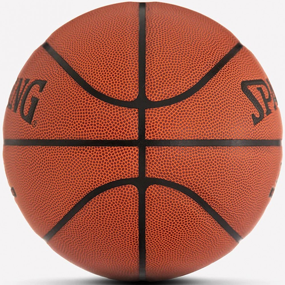 Мяч баскетбольный Spalding NBA Zi-O TF 2022 Indoor-Outdoor размер 7 композитная кожа для улицы-зала коричневый