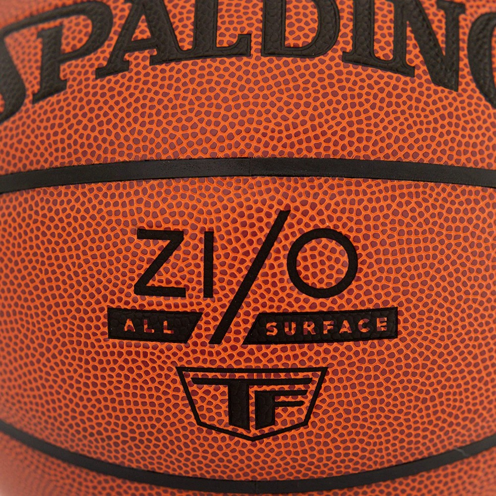 Мяч баскетбольный Spalding NBA Zi-O TF 2022 Indoor-Outdoor размер 7 композитная кожа для улицы-зала коричневый