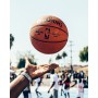 Мяч баскетбольный Spalding NBA Replica Game Ball Indoor-Outdoor размер 7 композитная кожа (76-5748)