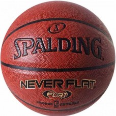 Мяч баскетбольный Spalding NBA Neverflat Indoor-Outdoor размер 7 композитная кожа (74096ZI)