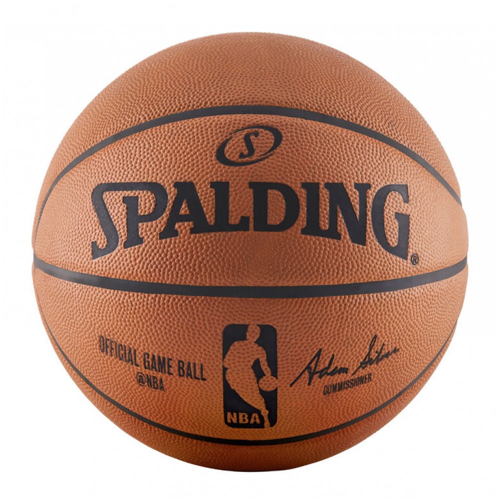 Мяч баскетбольный Spalding NBA Official Game Ball размер 7 натуральная кожа