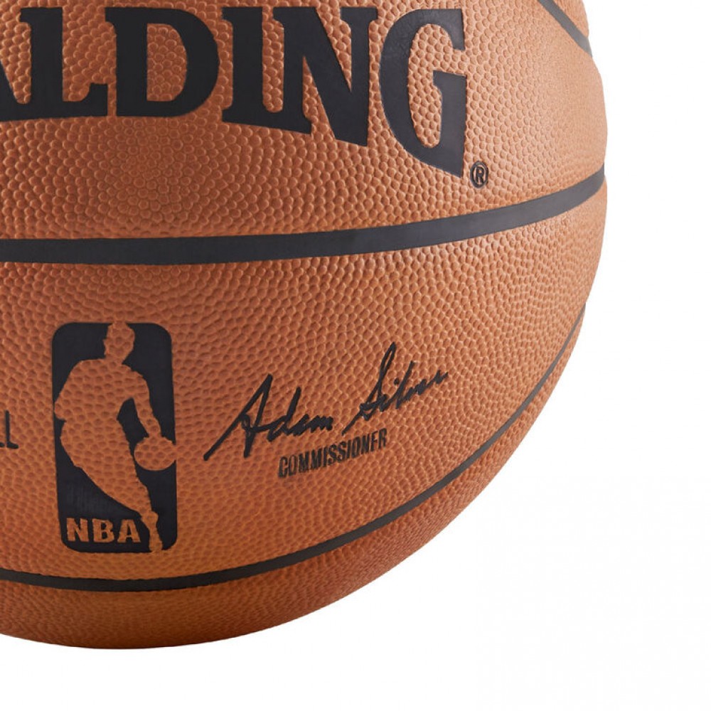 Мяч баскетбольный Spalding NBA Official Game Ball размер 7 натуральная кожа