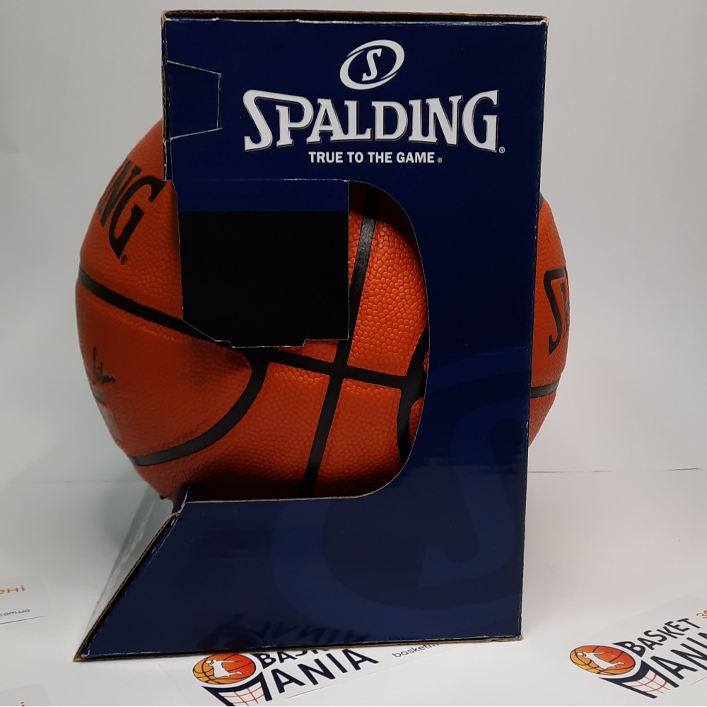 Мяч баскетбольный Spalding NBA Silver Series Indoor-Outdoor размер 7 композитная кожа (76-5747)