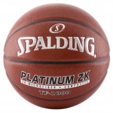 Мяч баскетбольный Spalding TF-1000 Platinum ZK Indoor Game Basketball размер 7 композитная кожа (76105Е)