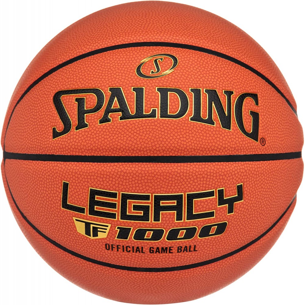 Мяч баскетбольный Spalding Legacy TF-1000 NJCAA Indoor Game Ball размер 7 композитная кожа для зала (689344408699)