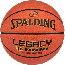 Мяч баскетбольный Spalding Legacy TF-1000 NJCAA Indoor Game Ball размер 7 композитная кожа для зала (689344408699)