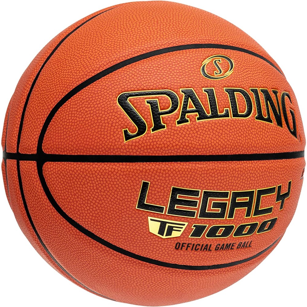 Мяч баскетбольный Spalding Legacy TF-1000 NJCAA Indoor Game Ball размер 7 композитная кожа для зала (689344408699)