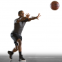 Мяч баскетбольный Spalding NBA Trainer Heavy Ball размер 7 композитная кожа (NBA-THB_7)