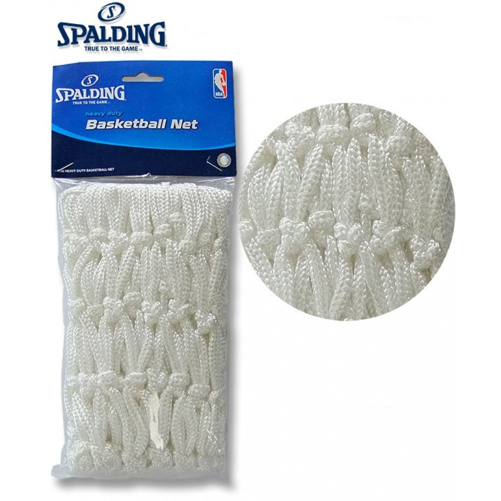 Сетка баскетбольная Spalding Basketball Net Heavy Duty Outdoor игровая всепогодная 1 шт. (8235SCNR)