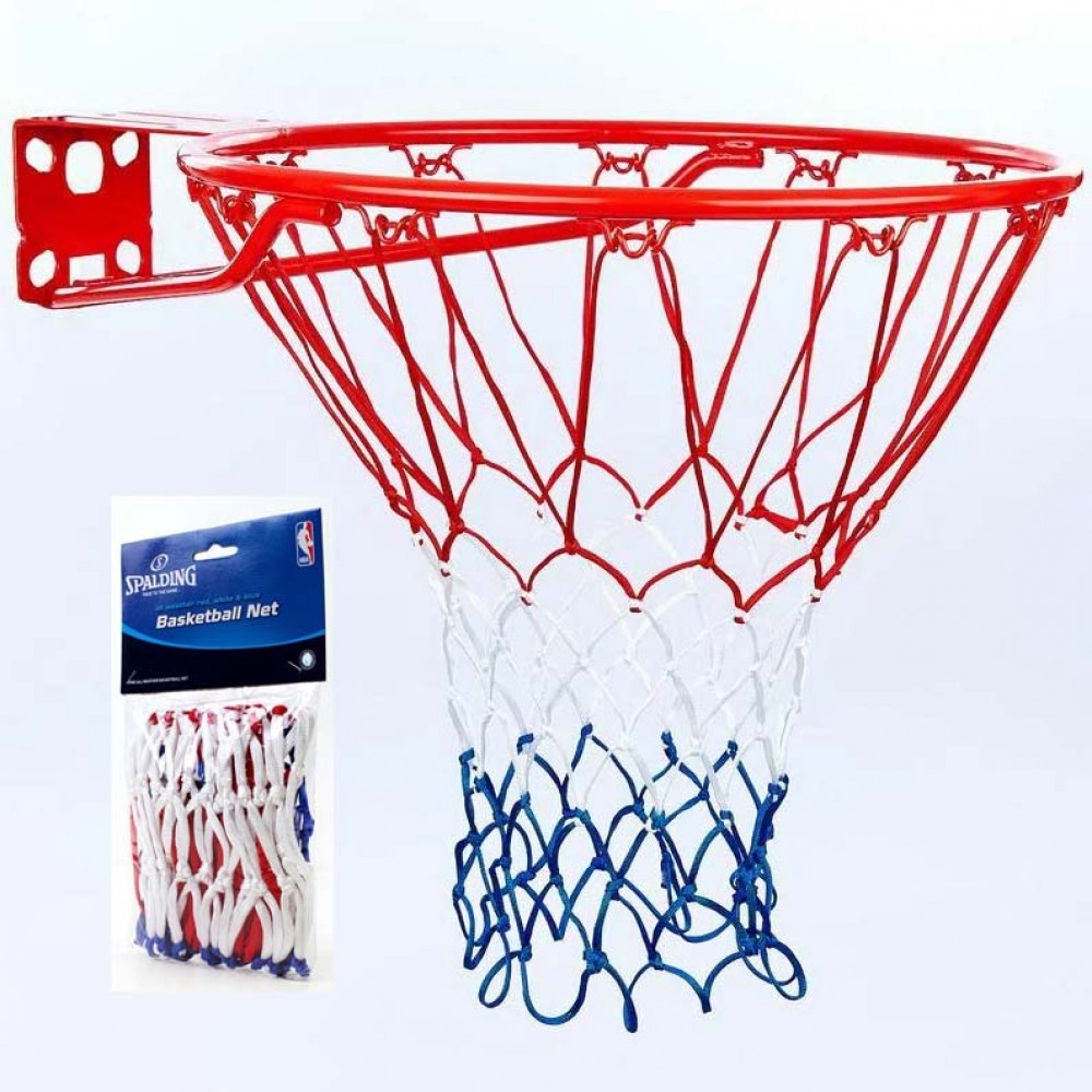 Сетка баскетбольная Spalding Basketball Net Indoor игровая 1 шт. (8279SCNR)