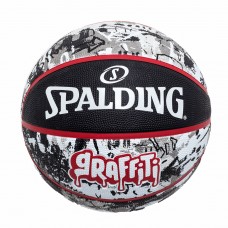 Мяч баскетбольный Spalding Graffiti размер 7 резиновый для игры на улице-в зале (84378Z)