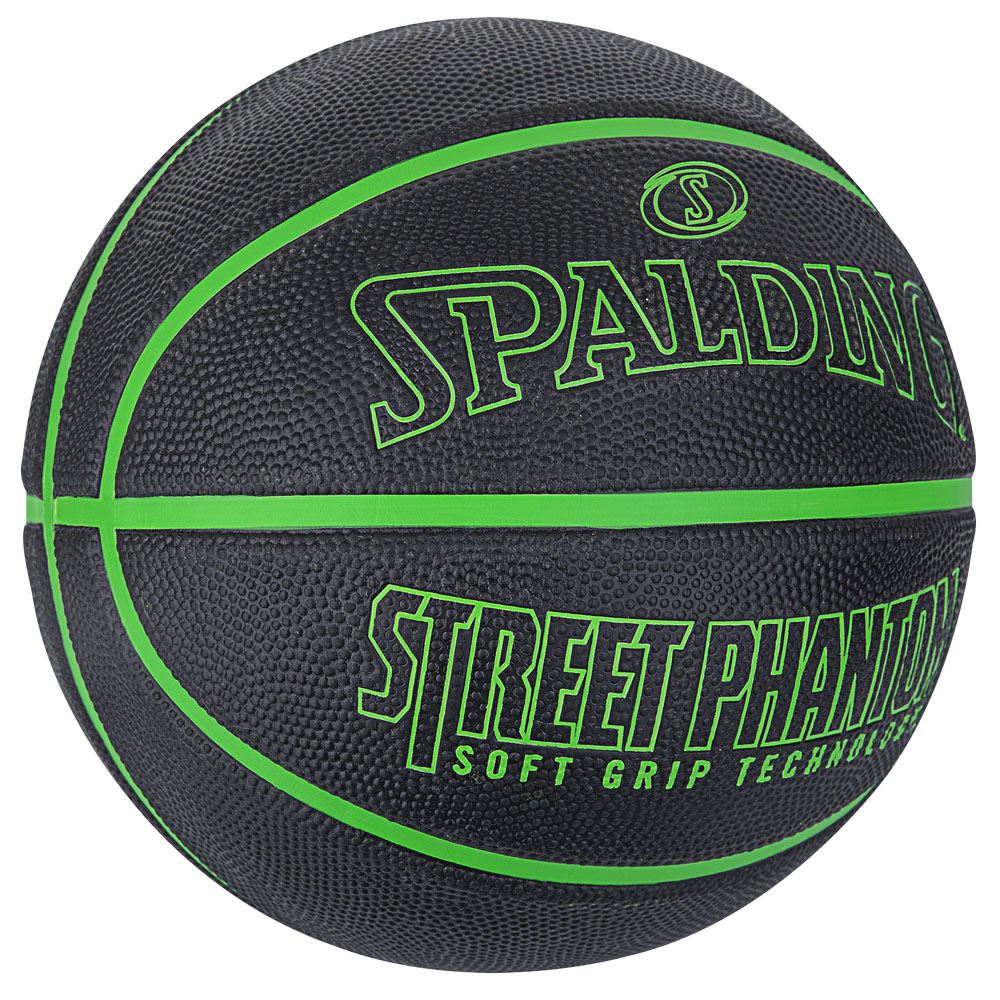 Мяч баскетбольный Spalding Street Phantom размер 7 резиновый для игры на улице - в зале (84384Z)