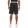 Шорты баскетбольные Spalding Mens Dimple Mesh Performance Basketball Shorts черные (SMS1472-001)