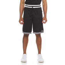 Шорты баскетбольные Spalding Mens Dimple Mesh Performance Basketball Shorts черные (SMS1472-001)