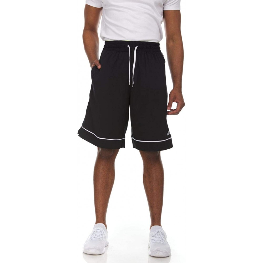 Шорты баскетбольные мужские Spalding Mens Heat Performance Basketball Shorts черные (SMS1473-003)