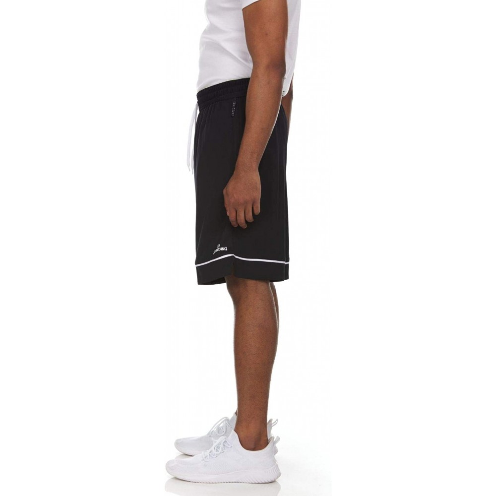 Шорты баскетбольные мужские Spalding Mens Heat Performance Basketball Shorts черные (SMS1473-003)