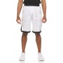 Шорты баскетбольные Spalding Mens Extreme Performance Marble Basketball Shorts белые (SMS1995-144)
