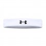 Повязка спортивная на голову Under Armour Headband для фитнеса и спорта (1276990-100)