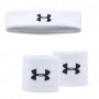 Набор повязка на голову Under Armour Headband 1 шт. и напульсники Under Armour  Wristbands 2 шт.