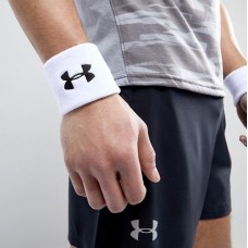 Напульсники спортивные Under Armour Performance Wristbands 2 шт.  на руку (1276991-100)