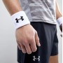 Напульсники спортивные Under Armour Performance Wristbands 2 шт.  на руку (1276991-100)