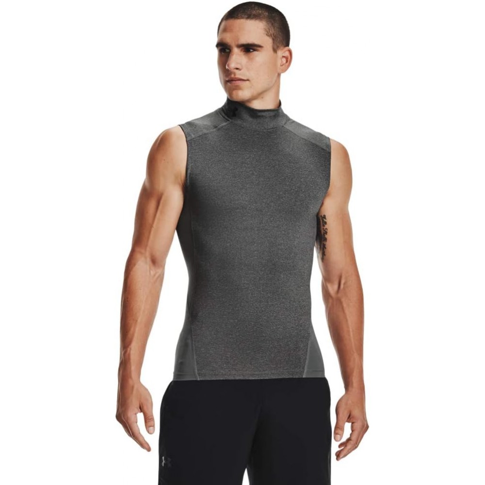 Майка компресcионная мужская Under Armour Men's HeatGear® Mock Sleeveless (1361521-090)