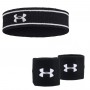 Набор повязка на голову Under Armour Headband 1 шт. и напульсники Under Armour  Wristbands 2 шт.