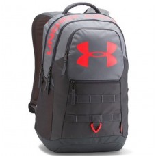 Рюкзак спортивный Under Armour Big Logo 5.0 cеро-красный (1300296-035)