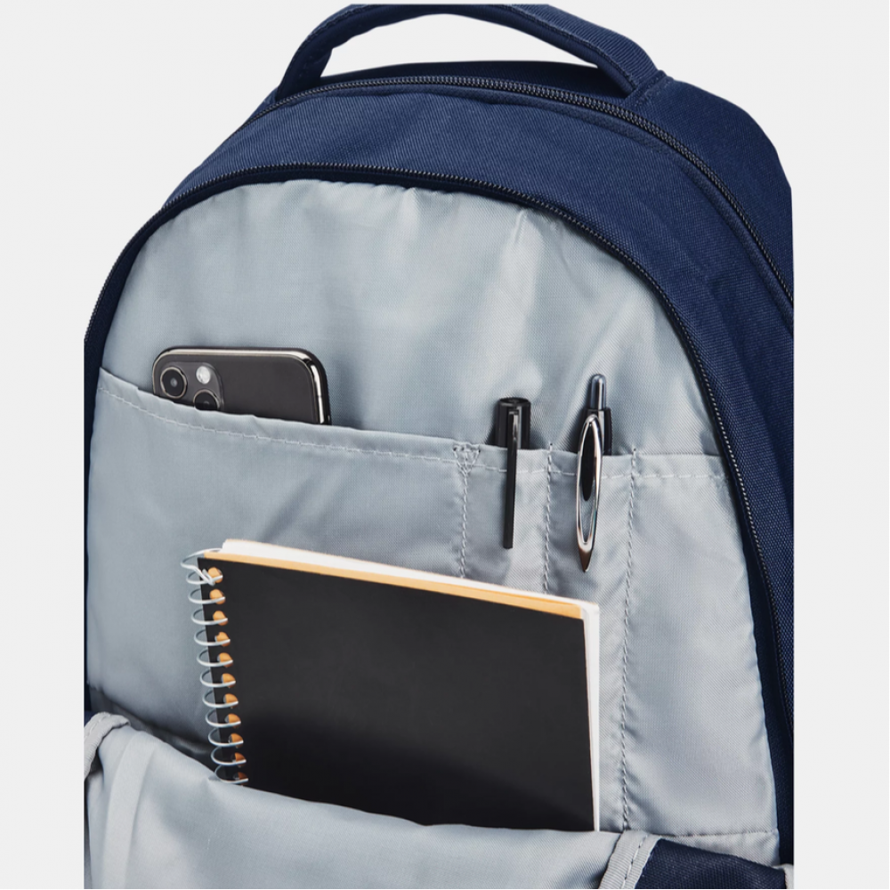 Рюкзак спортивный Under Armour Hustle 5.0 Backpack 29 л темно-синий (1361176-408)