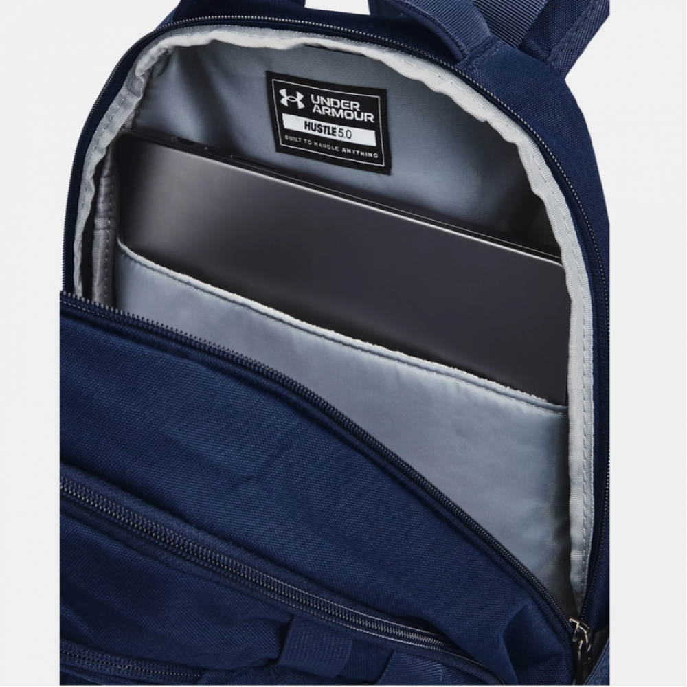 Рюкзак спортивный Under Armour Hustle 5.0 Backpack 29 л темно-синий (1361176-408)
