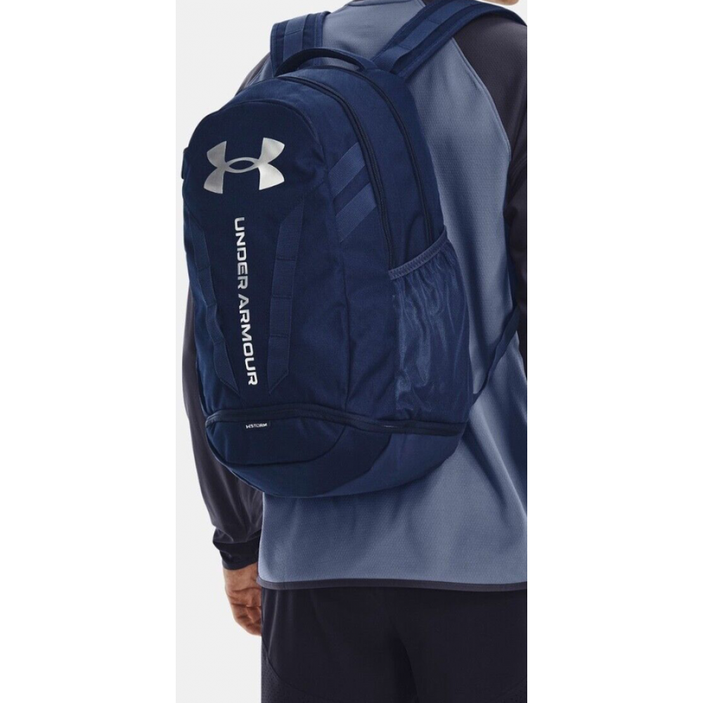 Рюкзак спортивный Under Armour Hustle 5.0 Backpack 29 л темно-синий (1361176-408)