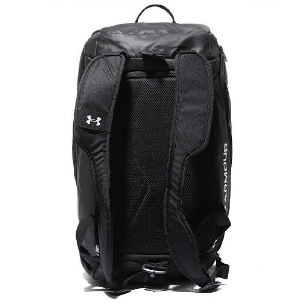 Рюкзак-сумка спортивный Under Armour Contain Duo SM Backpack Duffle 40 л чёрный (1361225-001)
