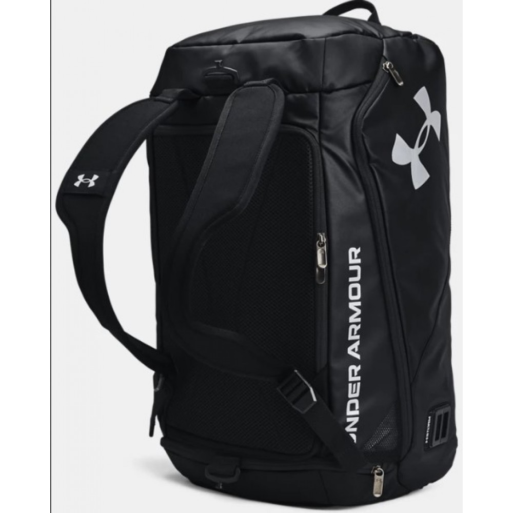 Рюкзак-сумка спортивный Under Armour Contain Duo MD Backpack Duffle 50 л чёрный (1361226-001)