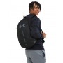 Рюкзак спортивный городской Under Armour Hustle Lite Backpack 24 л черный (1364180-001)