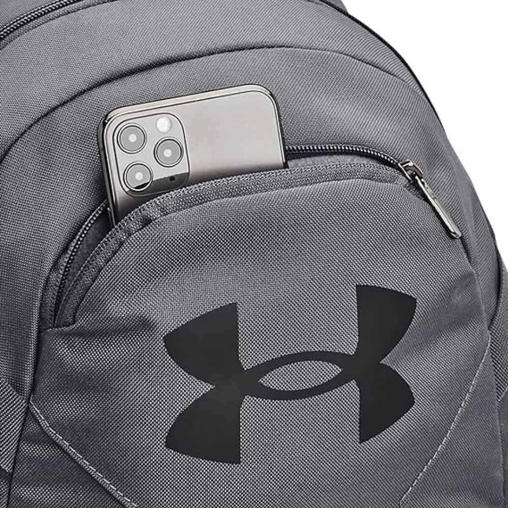 Рюкзак спортивный городской Under Armour Hustle Lite Backpack 24 л серый (1364180-012)
