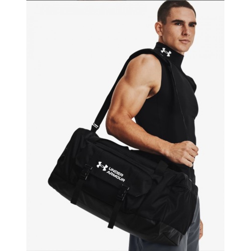 Сумка спортивная Under Armour Gametime Duffle Bag 50 л чёрная (1369218-001)