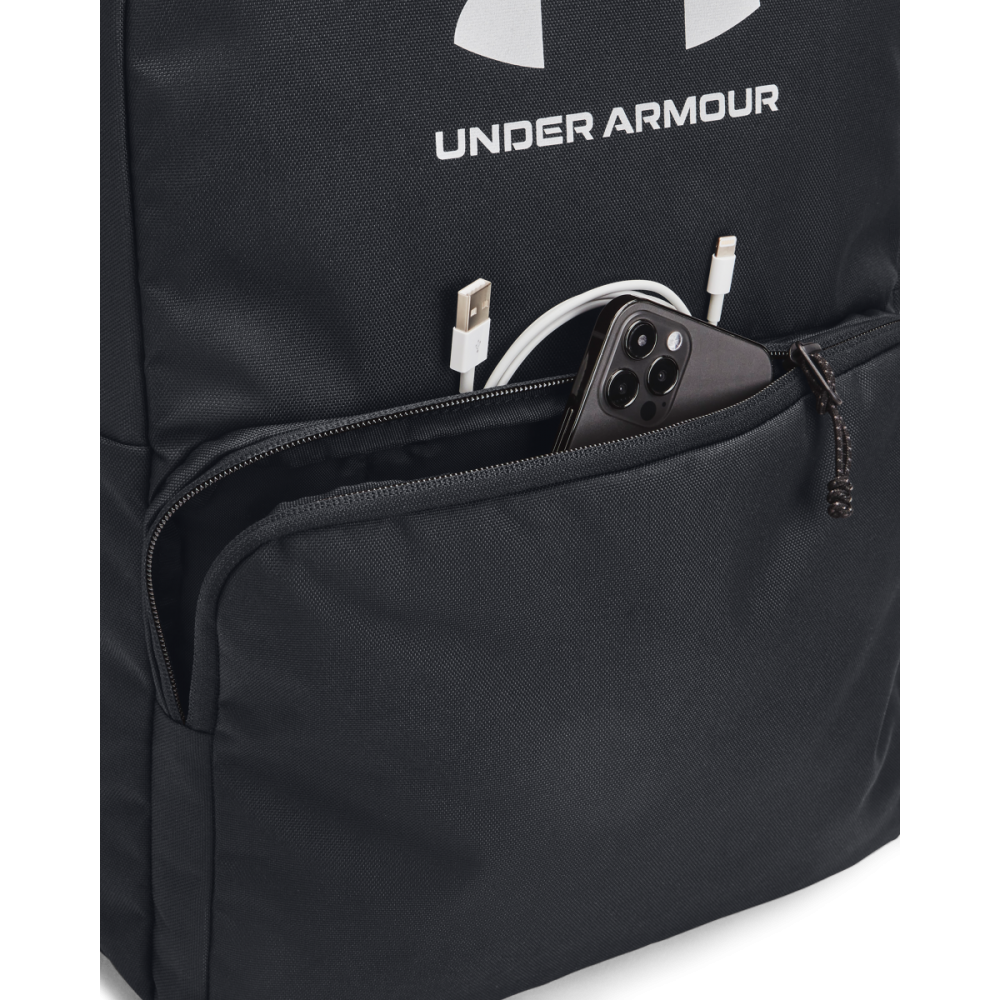 Рюкзак спортивный городской Under Armour Loudon Backpack 25 л черный (1378415-002)