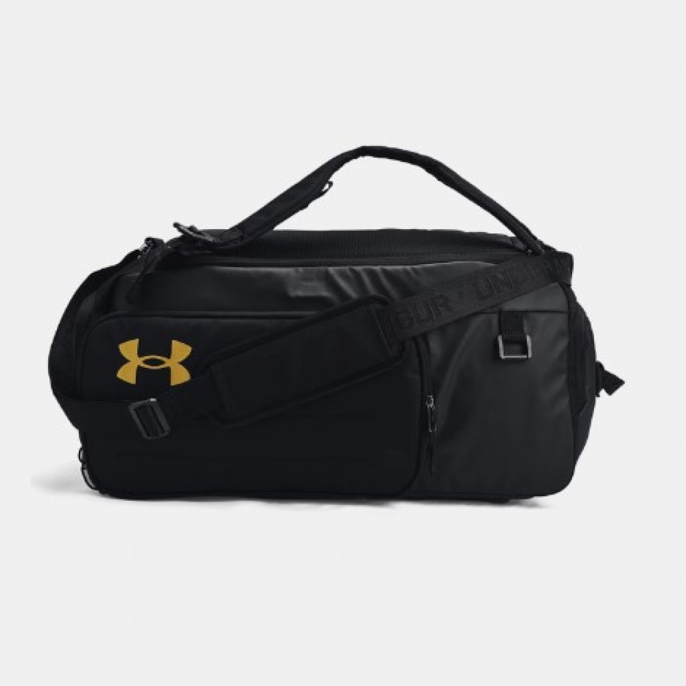 Рюкзак-сумка спортивный Under Armour Contain Duo Medium Backpack Duffle 50 л чёрный (1381919-001)