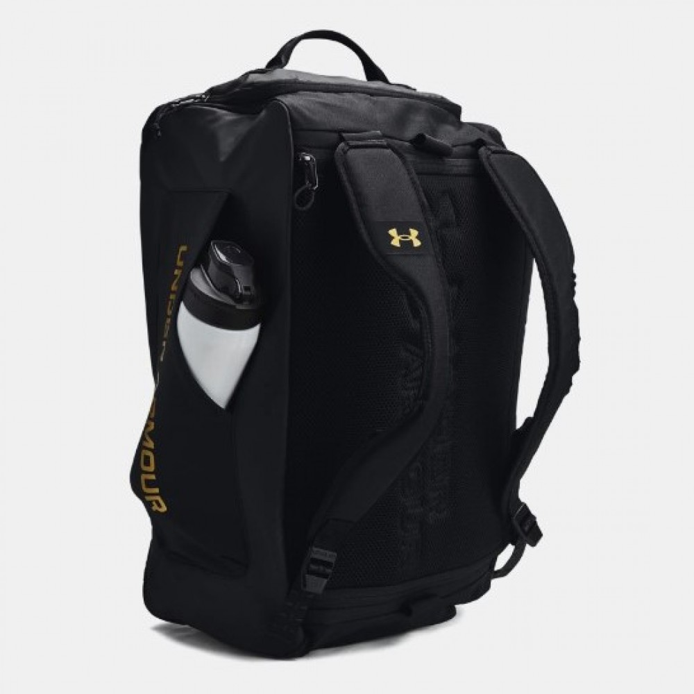 Рюкзак-сумка спортивный Under Armour Contain Duo Medium Backpack Duffle 50 л чёрный (1381919-001)