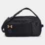 Рюкзак-сумка спортивный Under Armour Contain Duo Medium Backpack Duffle 40 л чёрный (1381920-001)