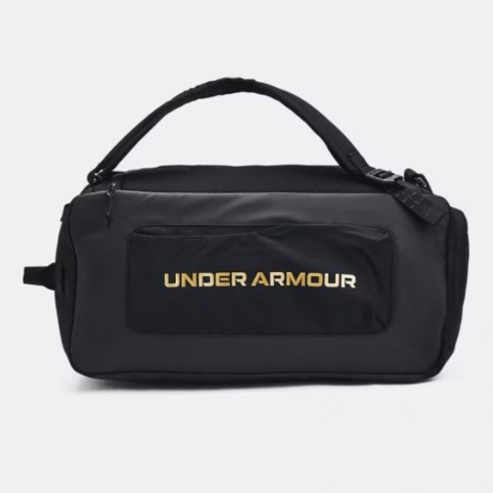 Рюкзак-сумка спортивный Under Armour Contain Duo Medium Backpack Duffle 40 л чёрный (1381920-001)