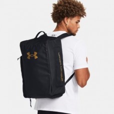Рюкзак-сумка спортивный Under Armour Contain Duo Medium Backpack Duffle 40 л чёрный (1381920-001)