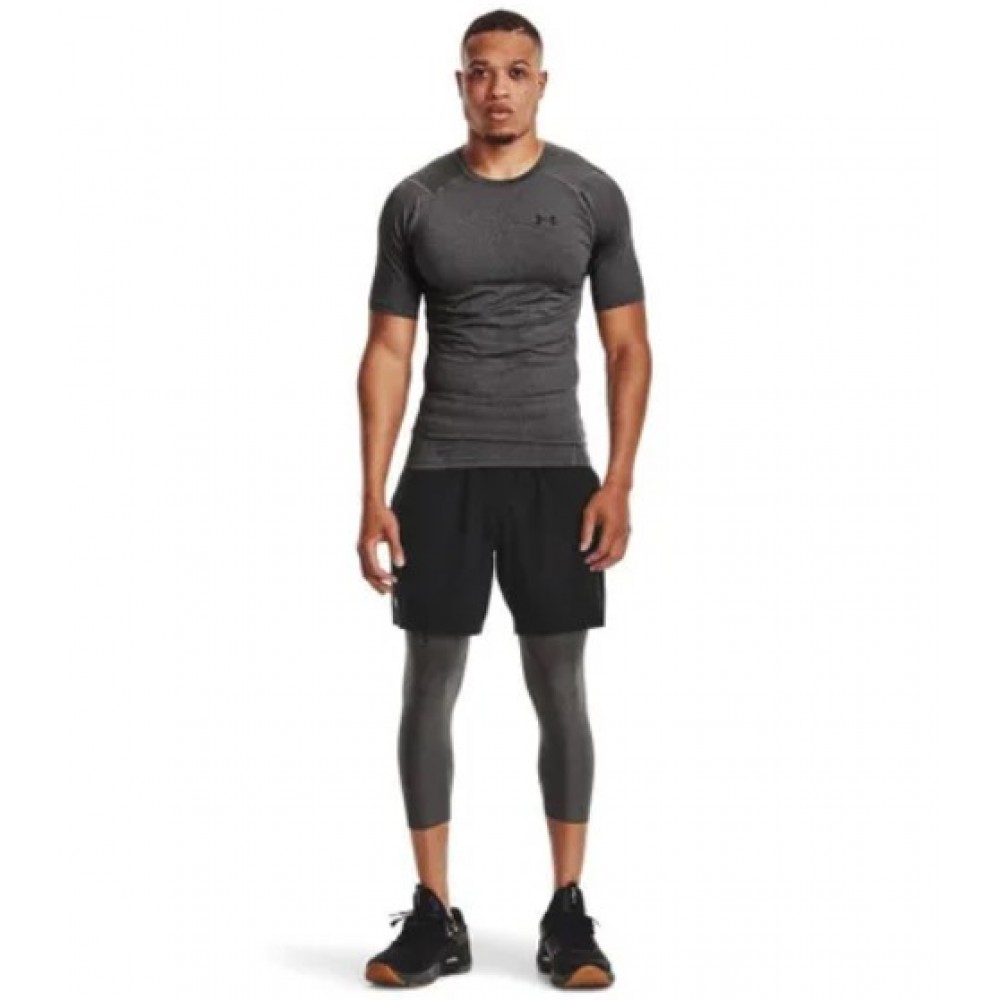 Футболка компресионная мужская Under Armour Men's HeatGear® Short Sleeve (1361518-090)