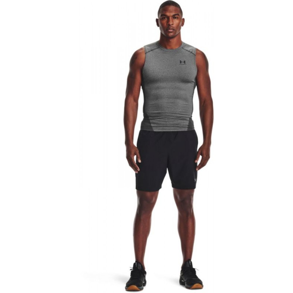Майка компресионная мужская Under Armour Men's HeatGear® Armour Sleeveless Shirt (1361522-090)