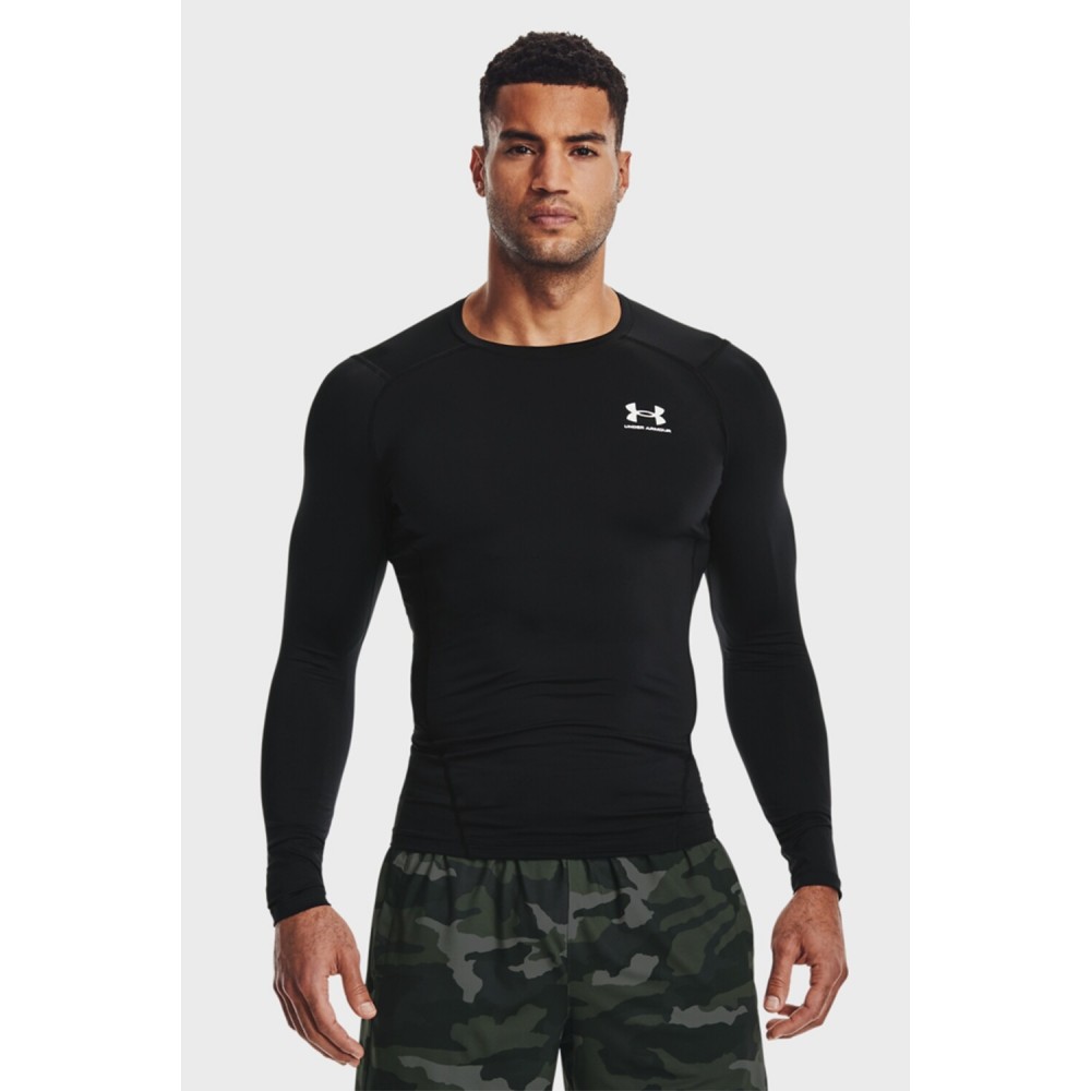 Футболка-лонгслив компрессионная мужская Under Armour HeatGear® Men's Long Sleeve (1361524-001)