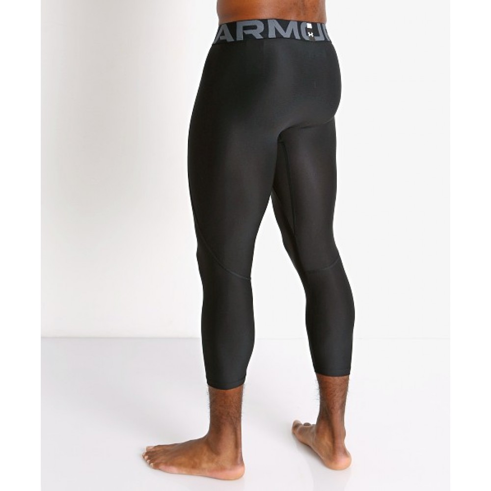 Тайтсы компрессионные мужские Under Armour Men's HeatGear® 3/4 Leggings (1361588-001)