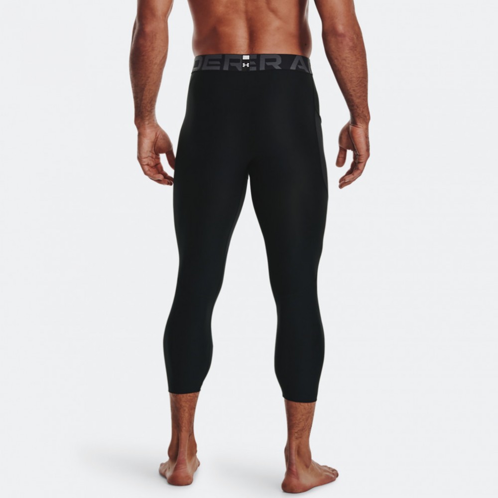 Тайтсы компрессионные мужские Under Armour Men's HeatGear® 3/4 Leggings (1361588-001)